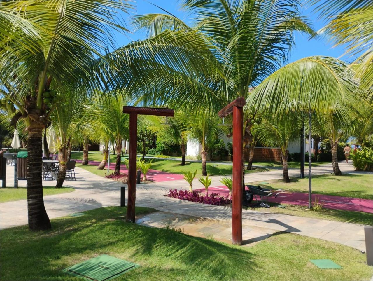 Flat Beira Mar Cupe Beach Living - Porto De Galinhas Ngoại thất bức ảnh