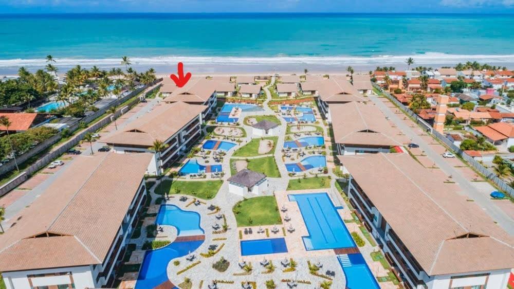 Flat Beira Mar Cupe Beach Living - Porto De Galinhas Ngoại thất bức ảnh